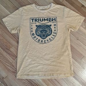 Lucky Brand Triumph Motorcycle T-shirt